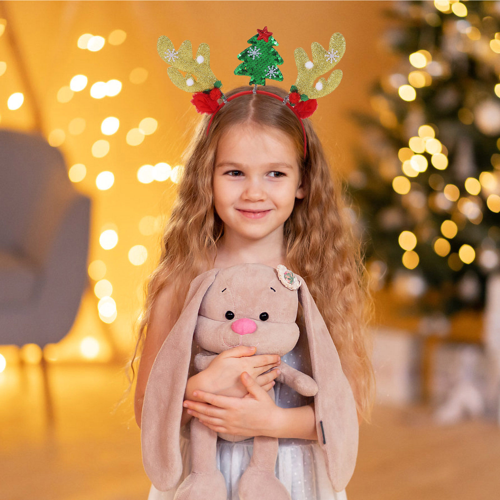 2Pcs Christmas Reindeer Antler - Reindeer Antlers Headband avis et prix