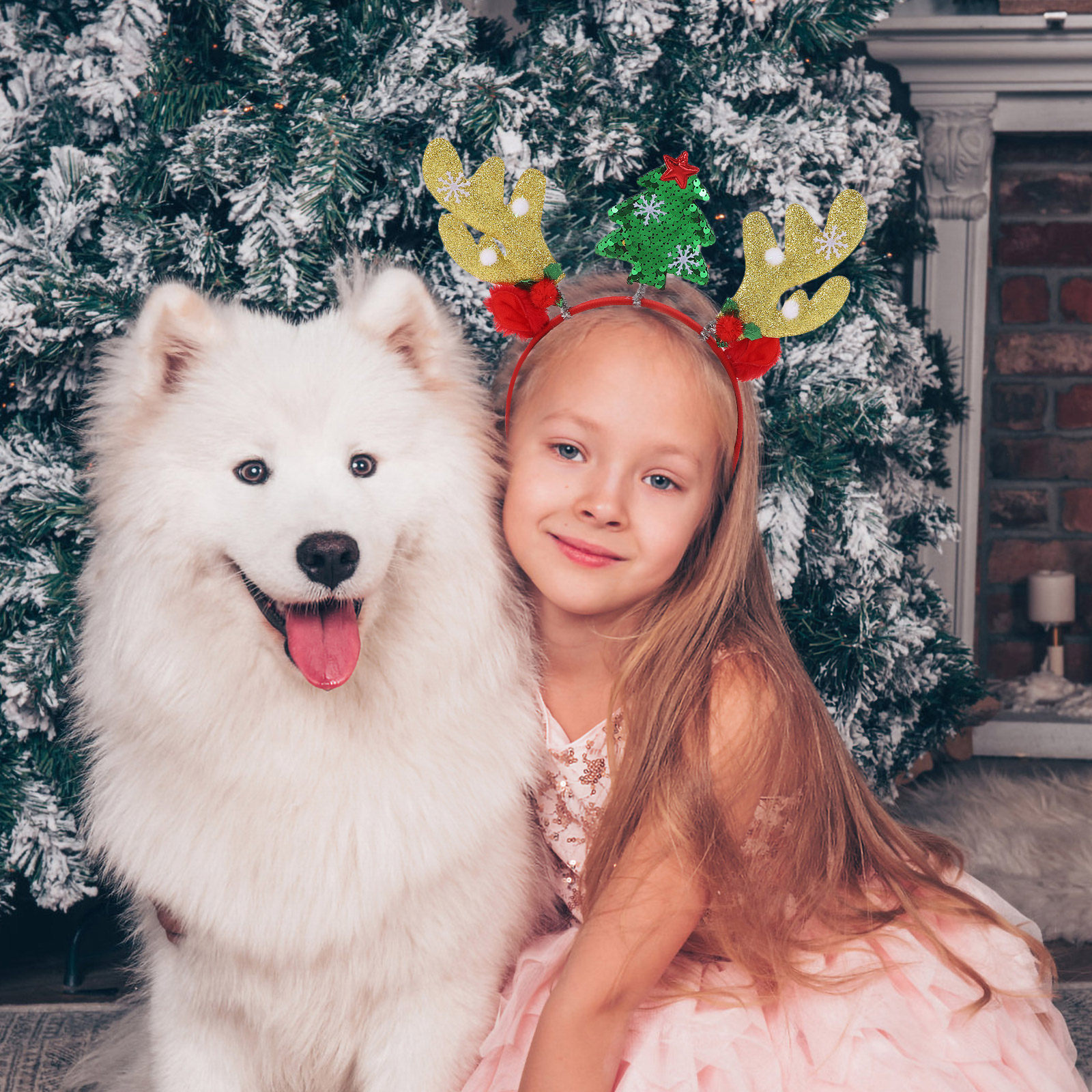 2Pcs Christmas Reindeer Antler - Reindeer Antlers Headband avis et prix