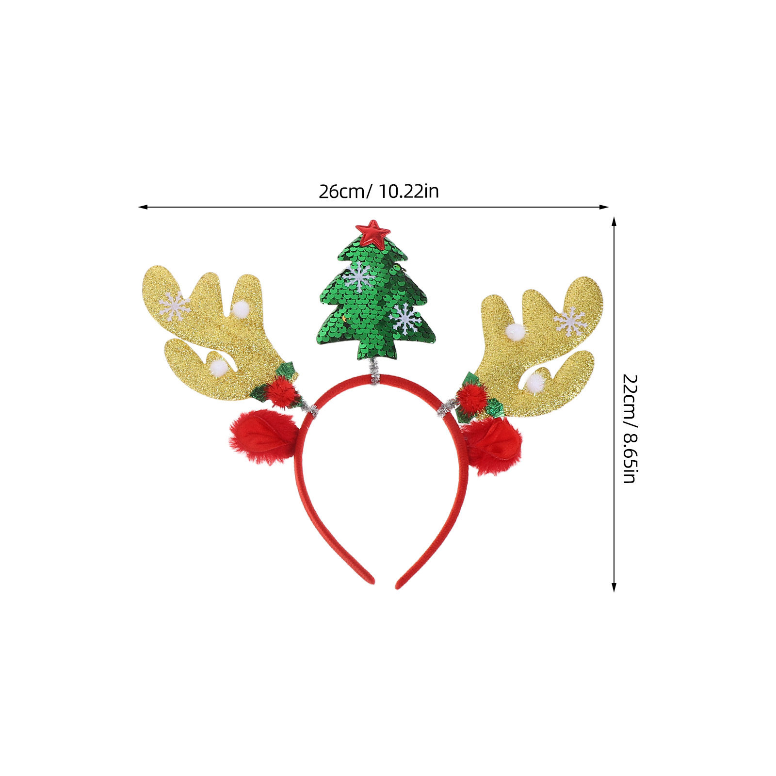 2Pcs Christmas Reindeer Antler - Reindeer Antlers Headband avis et prix