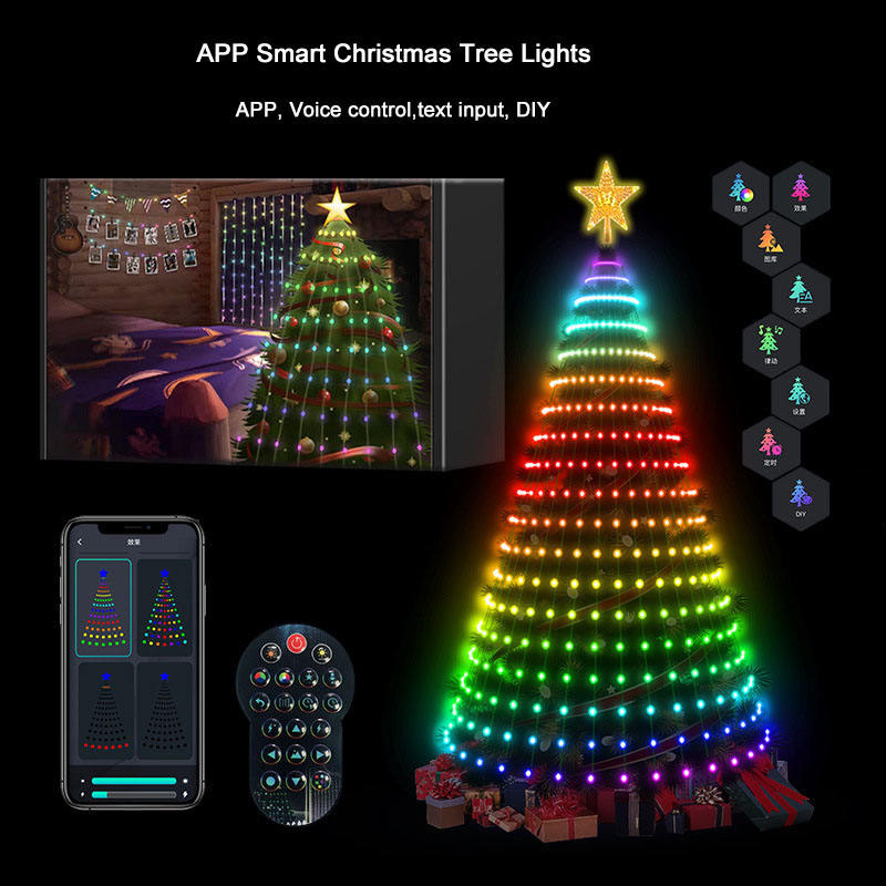 7FT 400LEDs Smart Christmas Tr - Star Tree Topper avis et prix