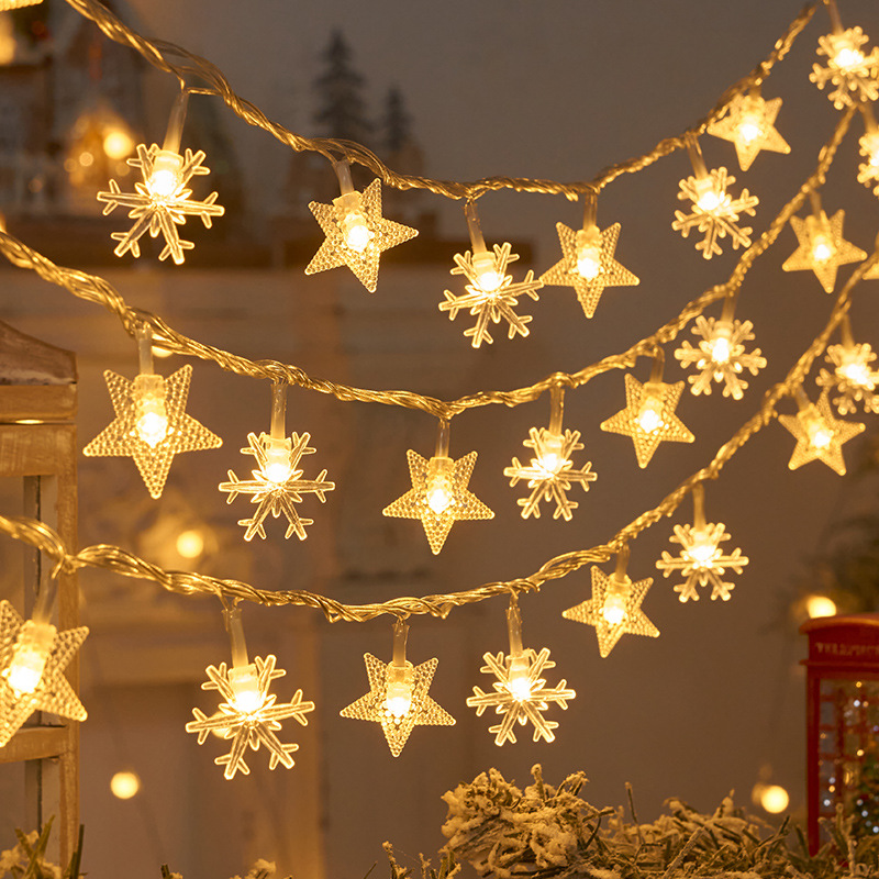 1.5M/3M Snowflake star LED Str - Led Fairy String Lights avis et prix