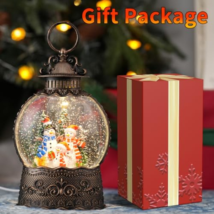 Snow Globe with, Light Up Chri - Snow Globe Musical avis et prix
