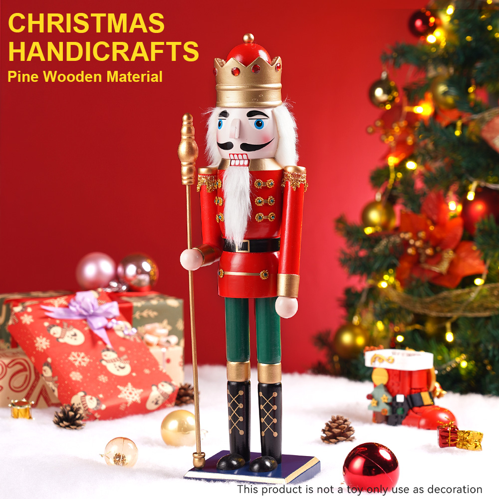 50CM Wooden Nutcracker Doll So - Nutcracker Figurine avis et prix