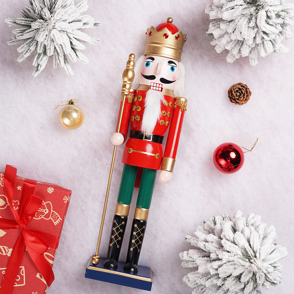 50CM Wooden Nutcracker Doll So - Nutcracker Figurine avis et prix