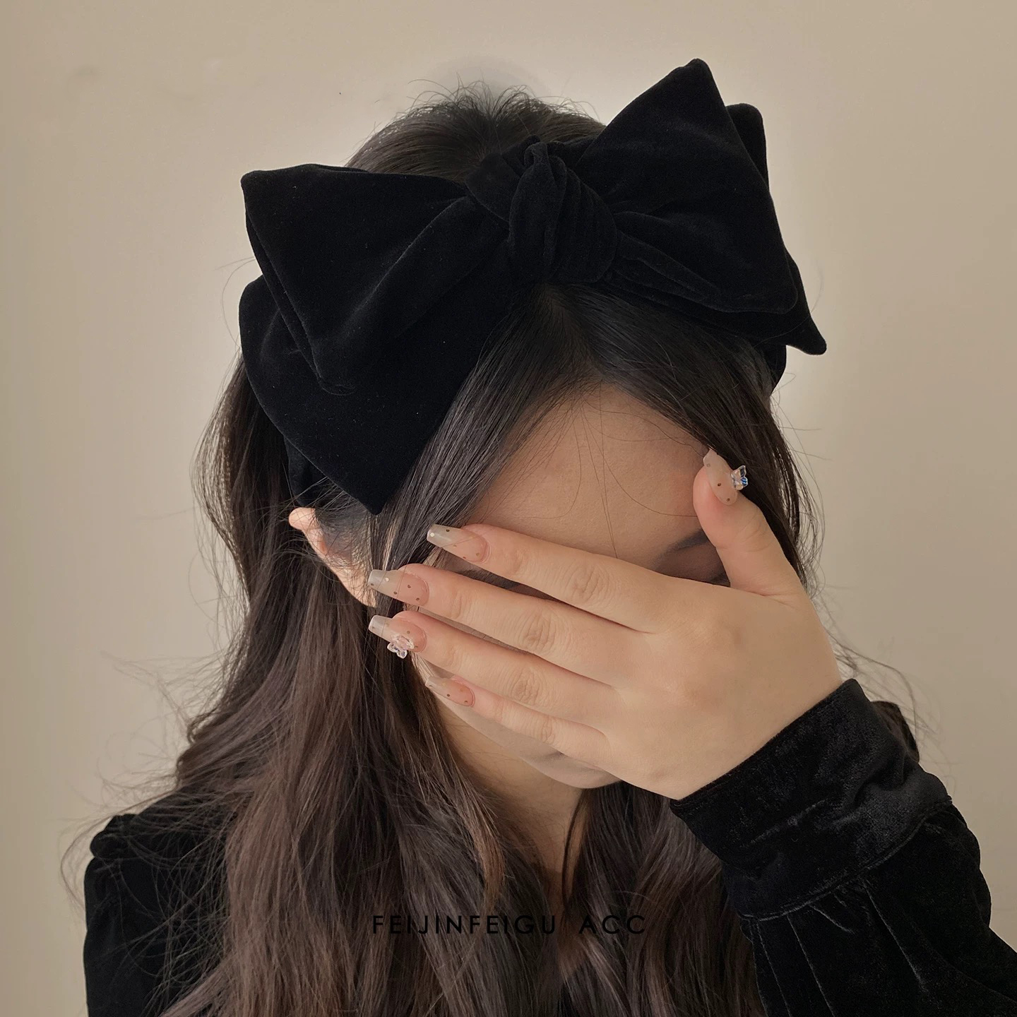 AWAYTR 1pc Large Velvet Bow Ha - Ribbon Bow Gift avis et prix