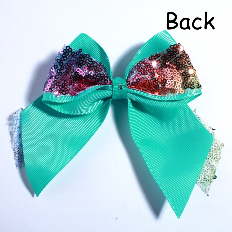 12CM Big Bling Sequins Grosgra - Ribbon Bow Gift avis et prix