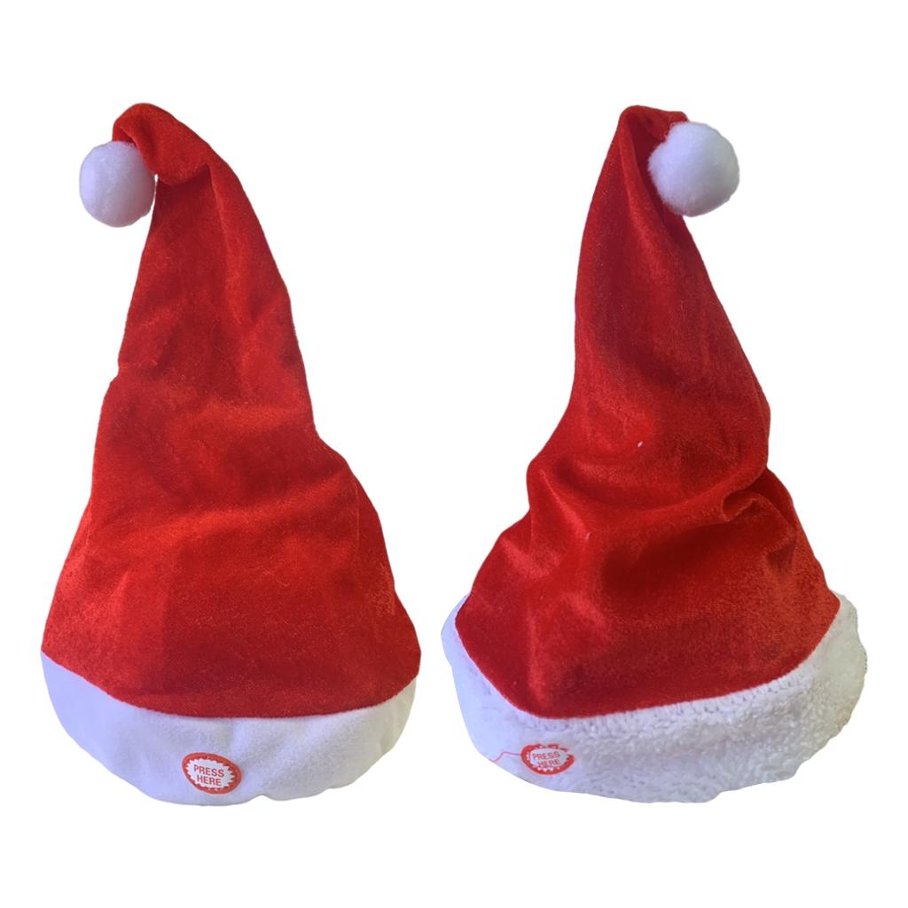 Singing Dancing Santa Hats Dec - Santa Hat Plush avis et prix