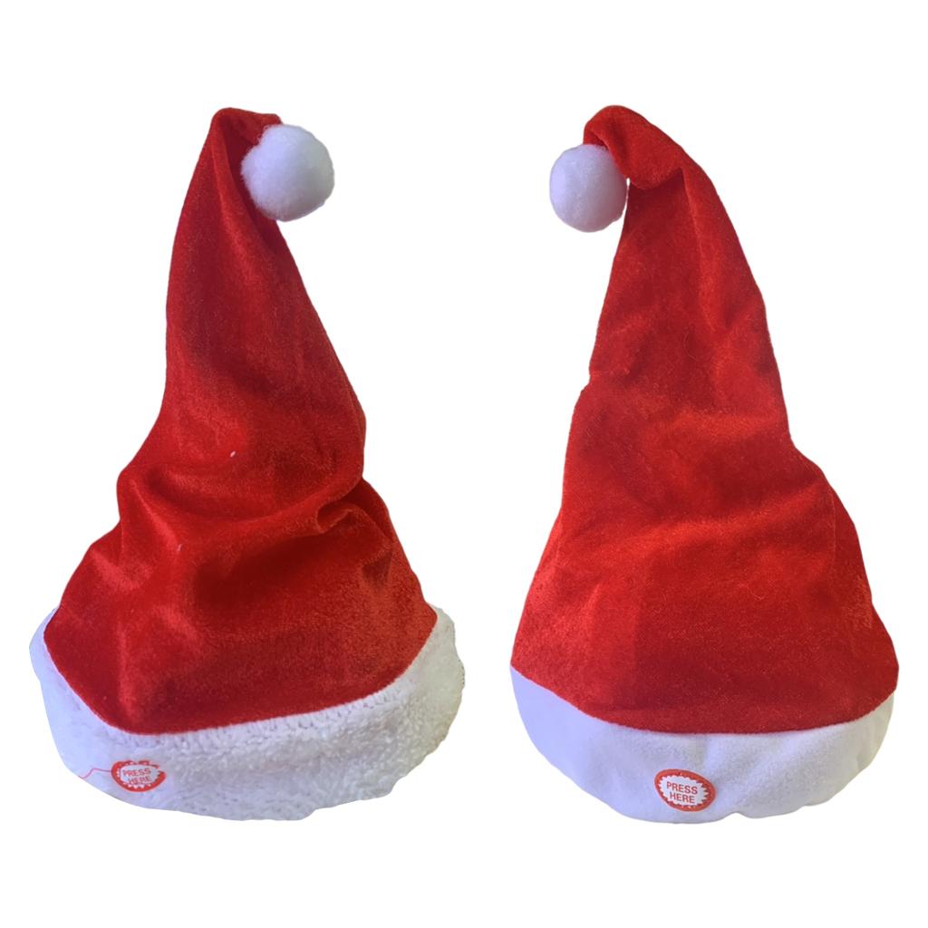 Singing Dancing Santa Hats Dec - Santa Hat Plush avis et prix