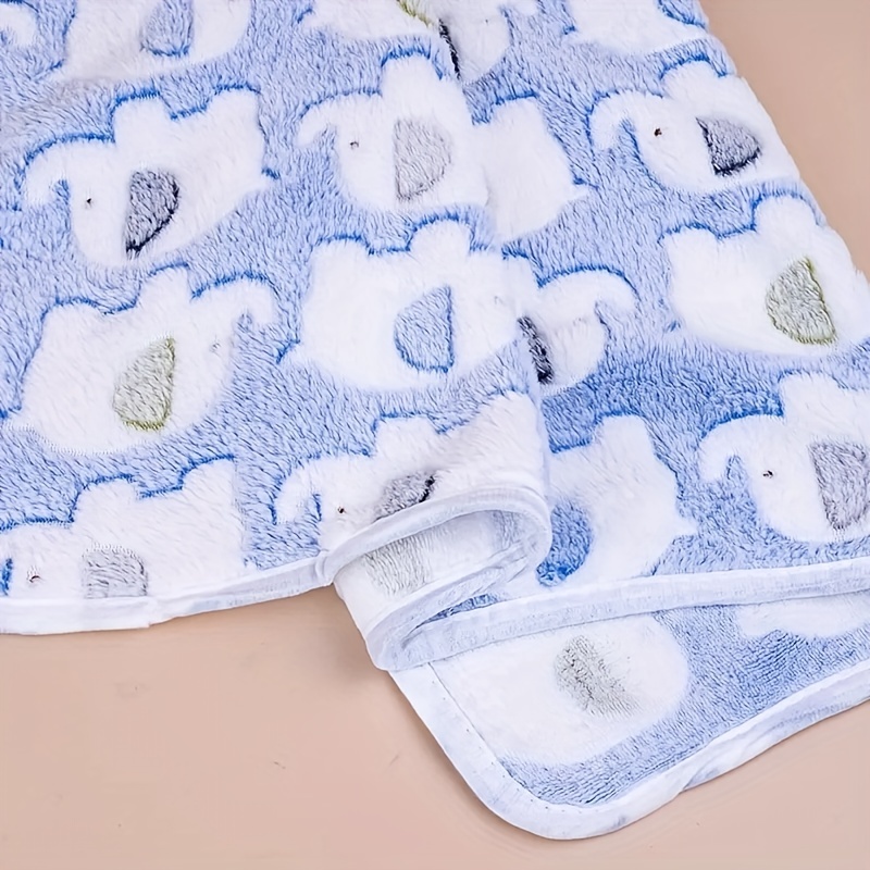 Soft and Cozy Cartoon Elephant - Christmas Throw Blanket avis et prix