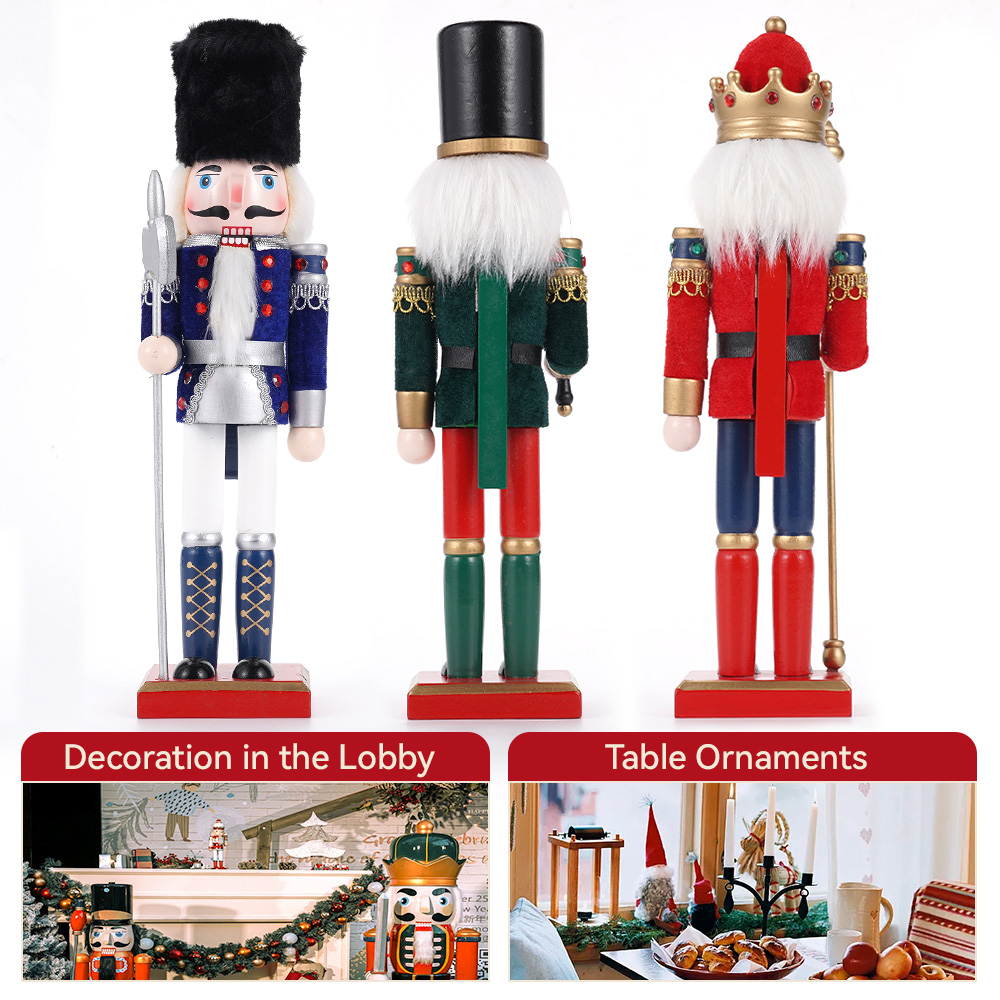 30cm Christmas Nutcracker Wood - Nutcracker Figurine avis et prix