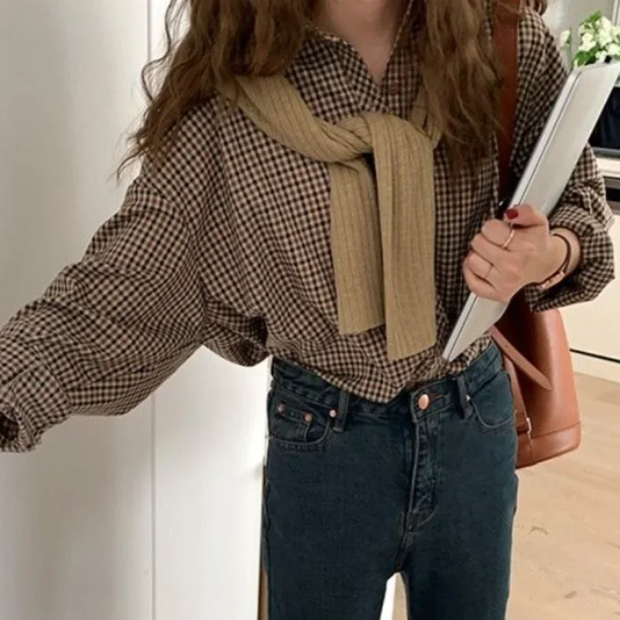 Plaid Shirt for Women's Autumn - Christmas Throw Blanket avis et prix