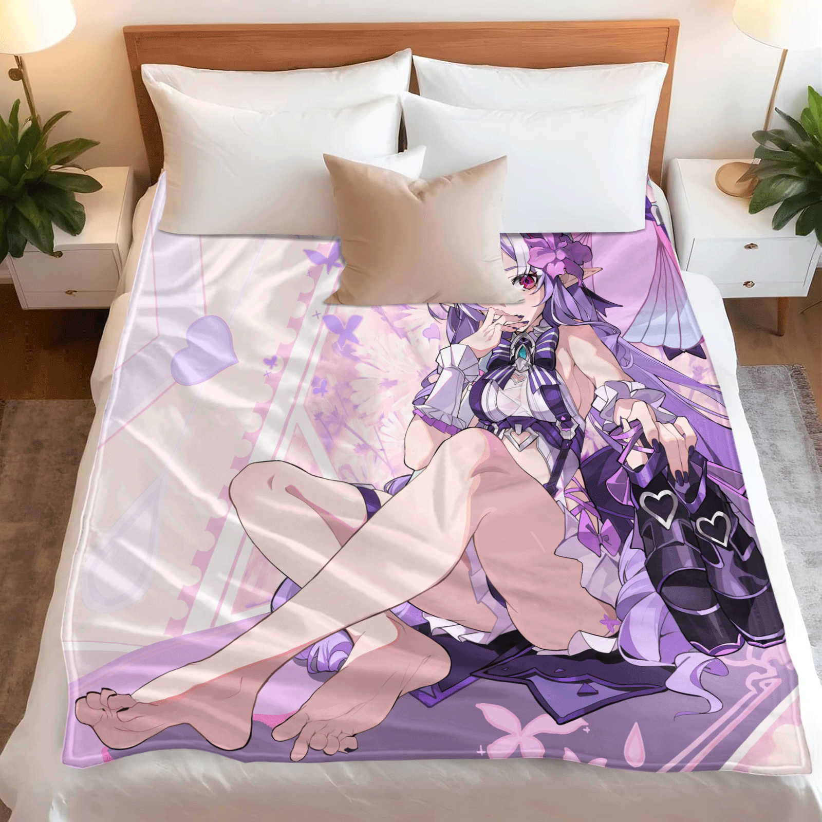 Cartoon Zenless Zone Zero  Fla - Christmas Throw Blanket avis et prix
