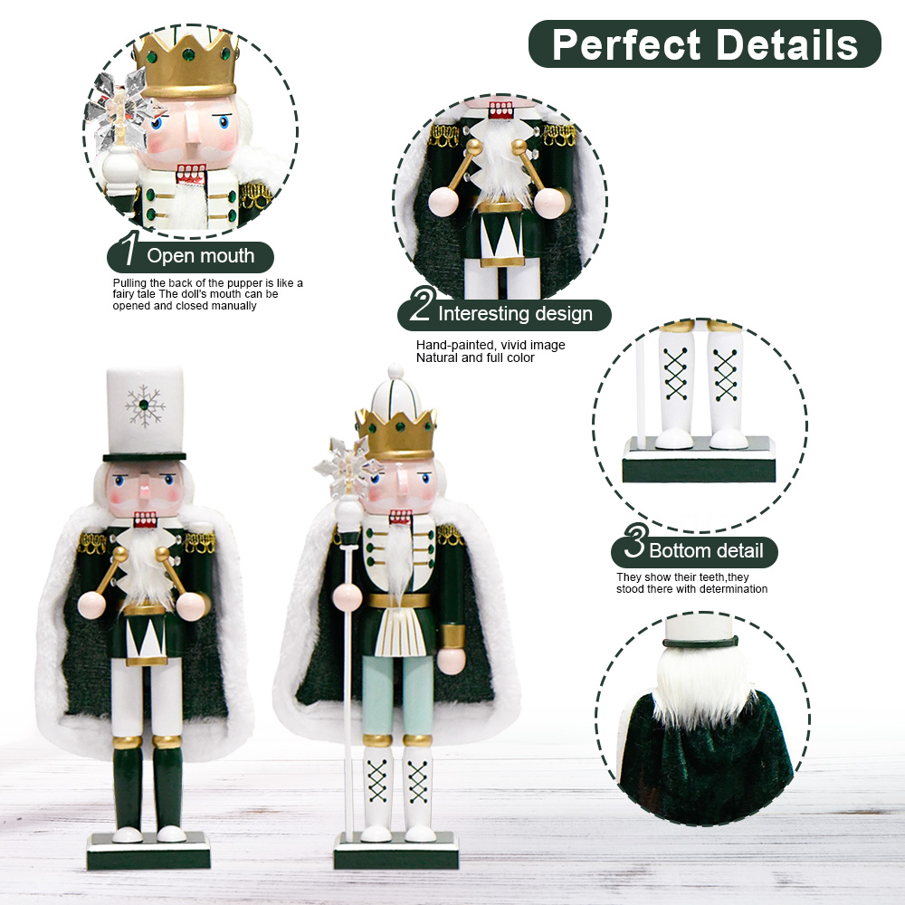 30CM Nutcracker snowflake cape - Nutcracker Figurine avis et prix