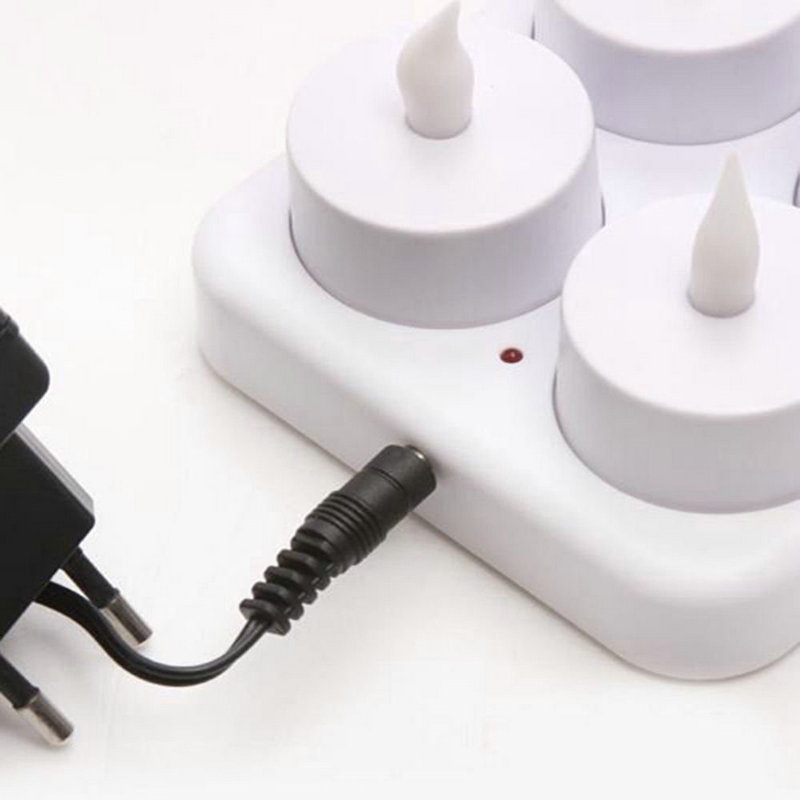 Set of 12 Rechargeable led can - Holiday Candle Set avis et prix