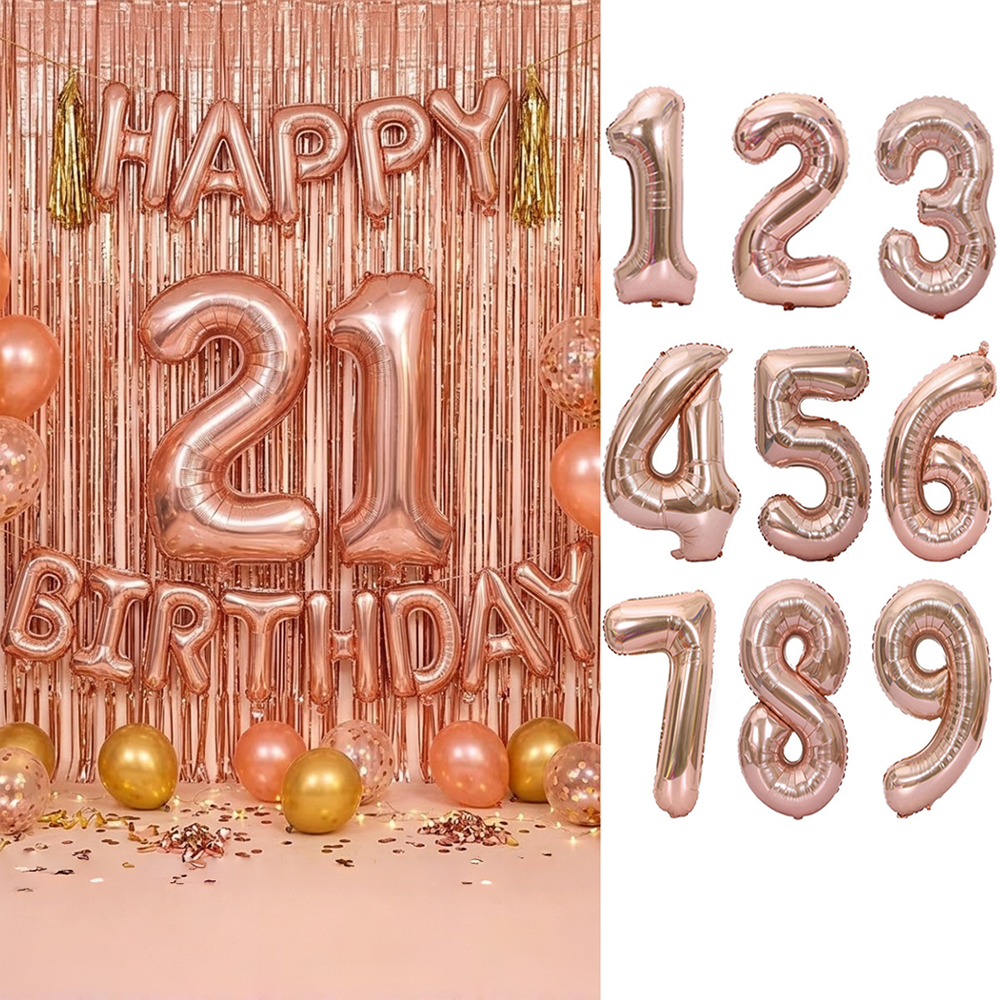 Happy Birthday 32Inch Number F - Tinsel Garland Decoration avis et prix