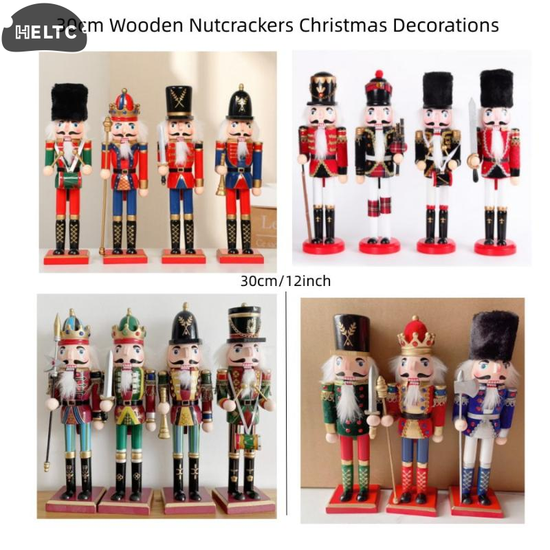 1Pcs 30CM Cartoon Walnut Soldi - Nutcracker Figurine avis et prix