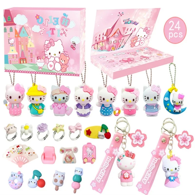 24pcs Cartoon Sanrios Anime He - Advent Calendar Gift avis et prix
