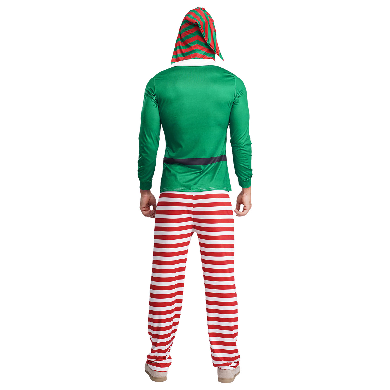 Mens Christmas Elf Pajamas Par - Elf Costume Christmas avis et prix