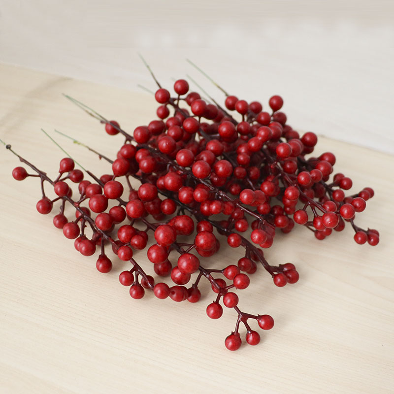Artificial Berry Branch Decora - Christmas Wreath Fake avis et prix