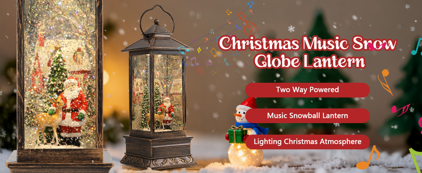 2025 Christmas Gift Musical Sn - Snow Globe Musical avis et prix