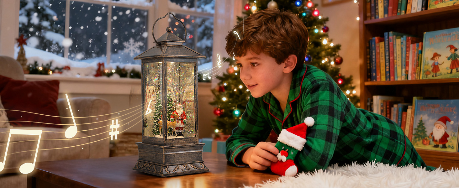 2025 Christmas Gift Musical Sn - Snow Globe Musical avis et prix