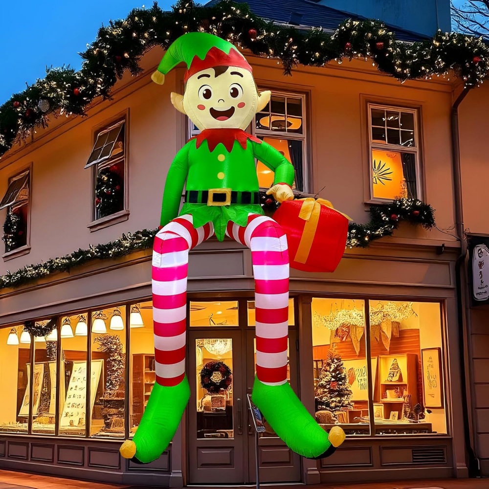 8FT Christmas Inflatables Sitt - Christmas Lights Outdoor avis et prix