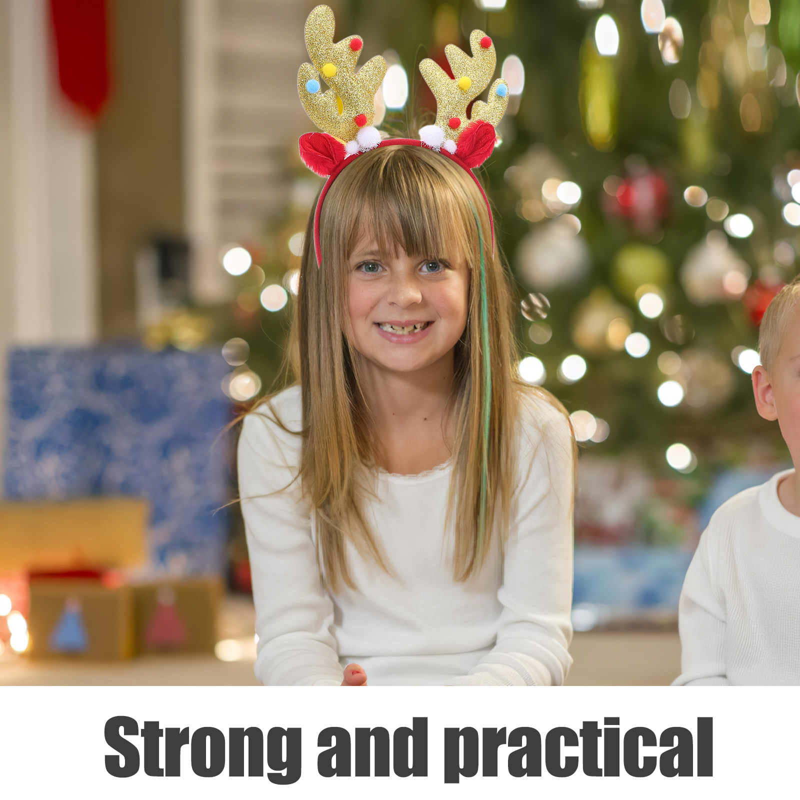 2Pcs Christmas Deer Antlers He - Reindeer Antlers Headband avis et prix
