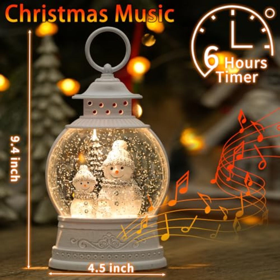Christmas Snow Globe Lantern M - Snow Globe Musical avis et prix