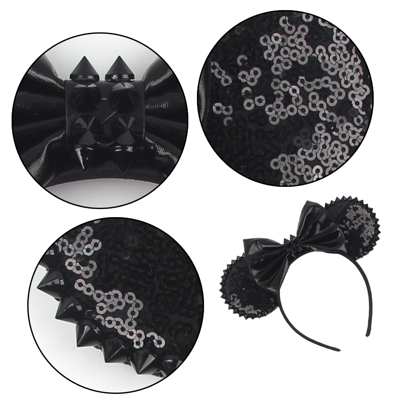 NEW Halloween Mouse Ears Headb - Ribbon Bow Gift avis et prix