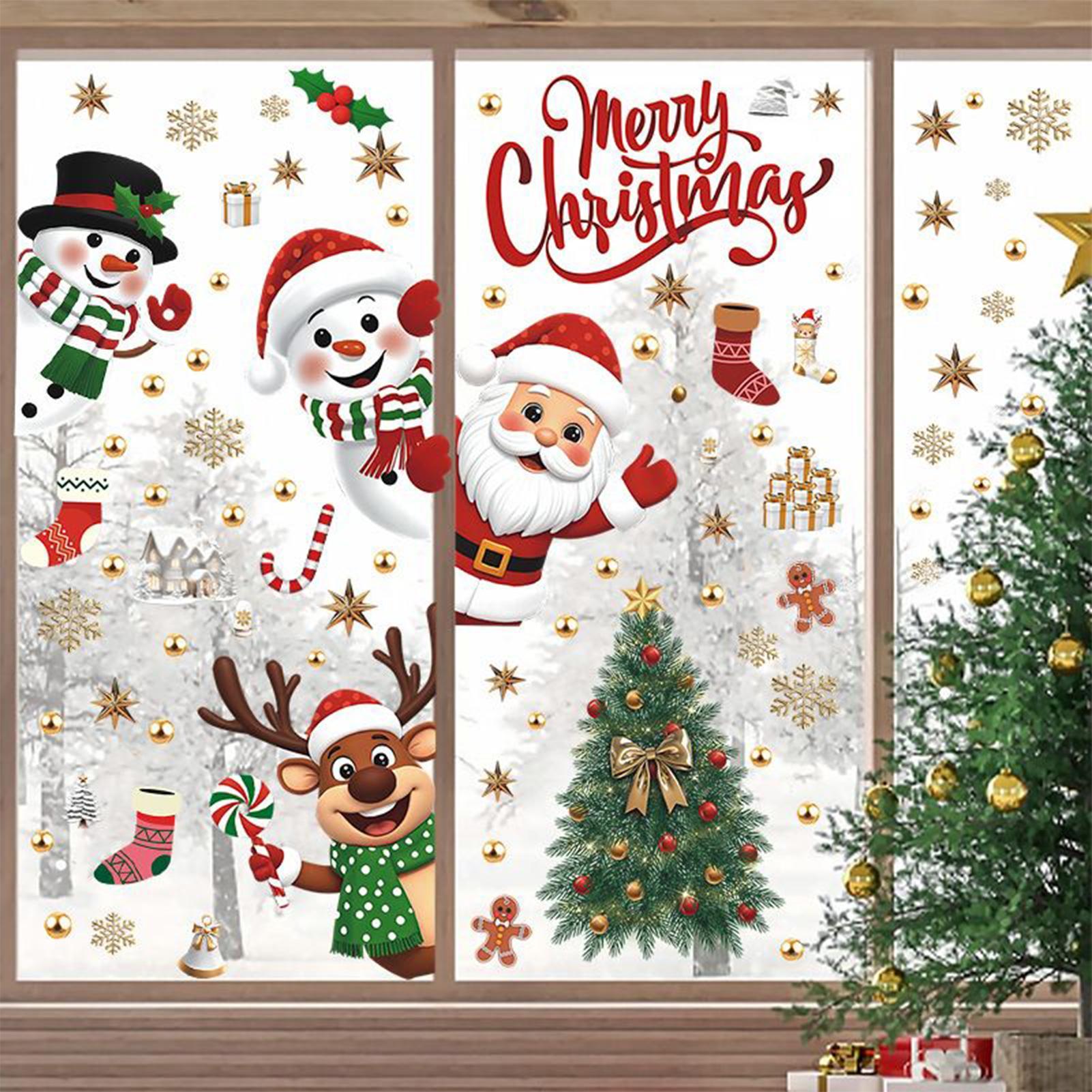 Christmas Window Decals Holida - Snowflake Window Decal avis et prix