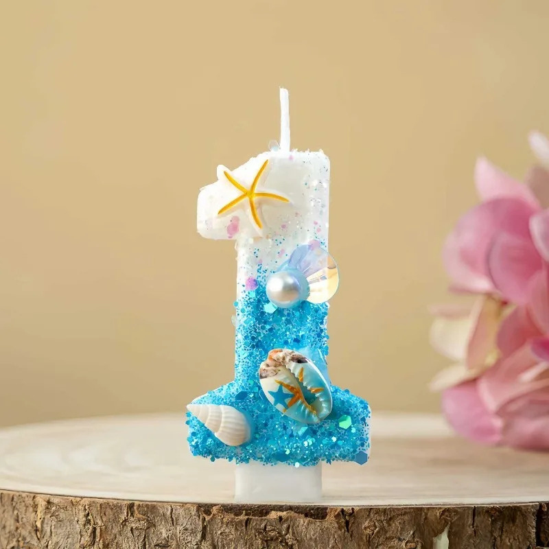 Shell-shaped Starfish Digital  - Holiday Candle Set avis et prix