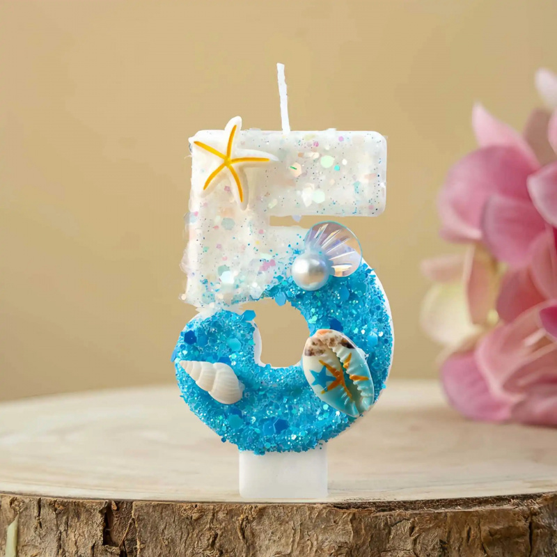 Shell-shaped Starfish Digital  - Holiday Candle Set avis et prix