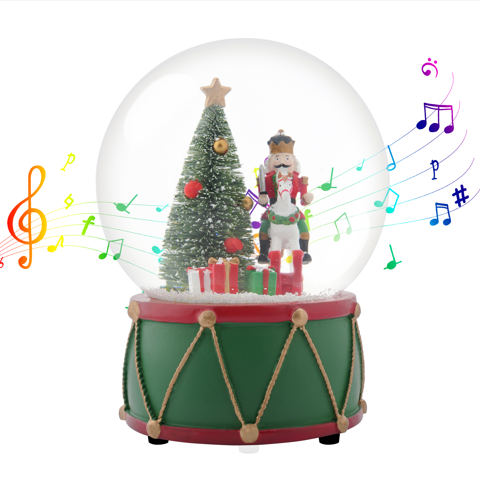 Christmas Music Snow Globe wit - Snow Globe Musical avis et prix