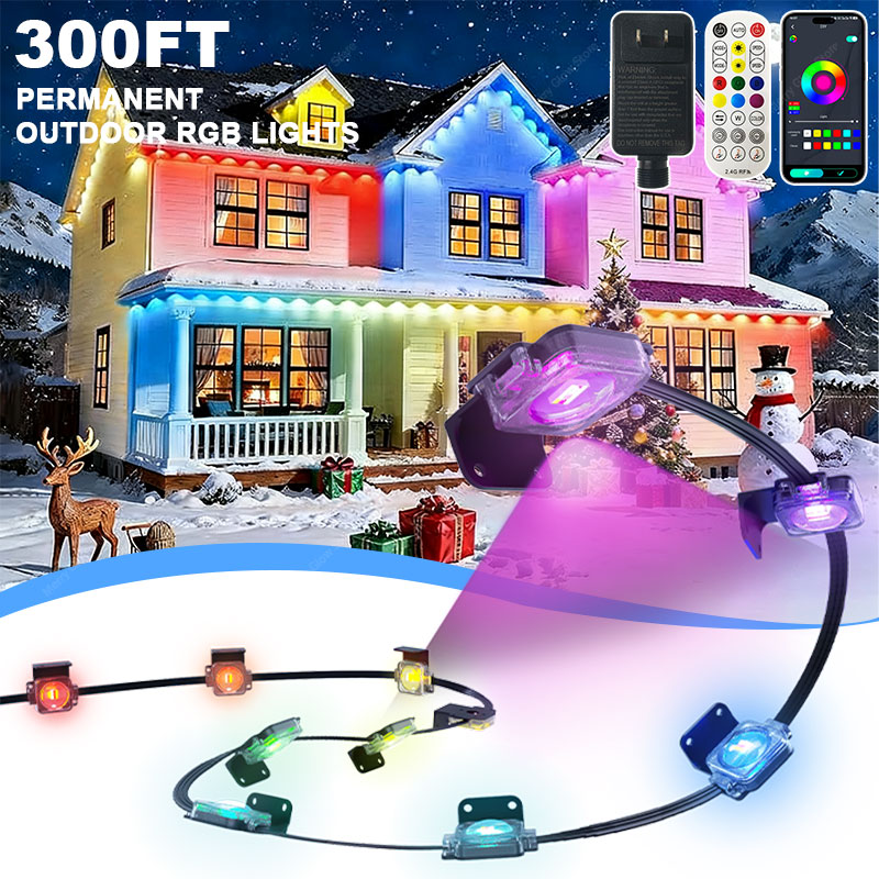 Permanent Outdoor Eave Lights  - Led Fairy String Lights avis et prix