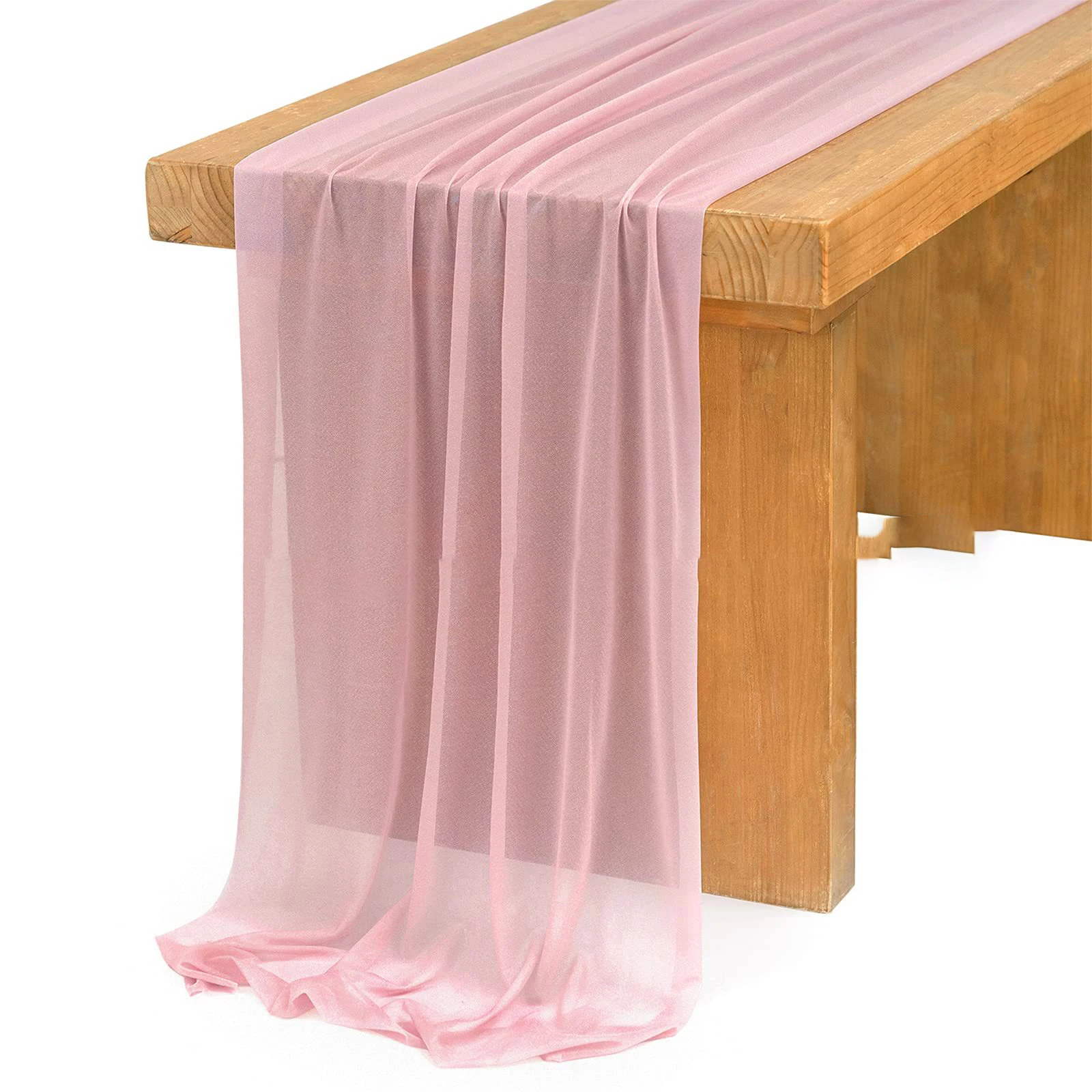 Chiffon White Table Runner Tab - Christmas Table Runner avis et prix