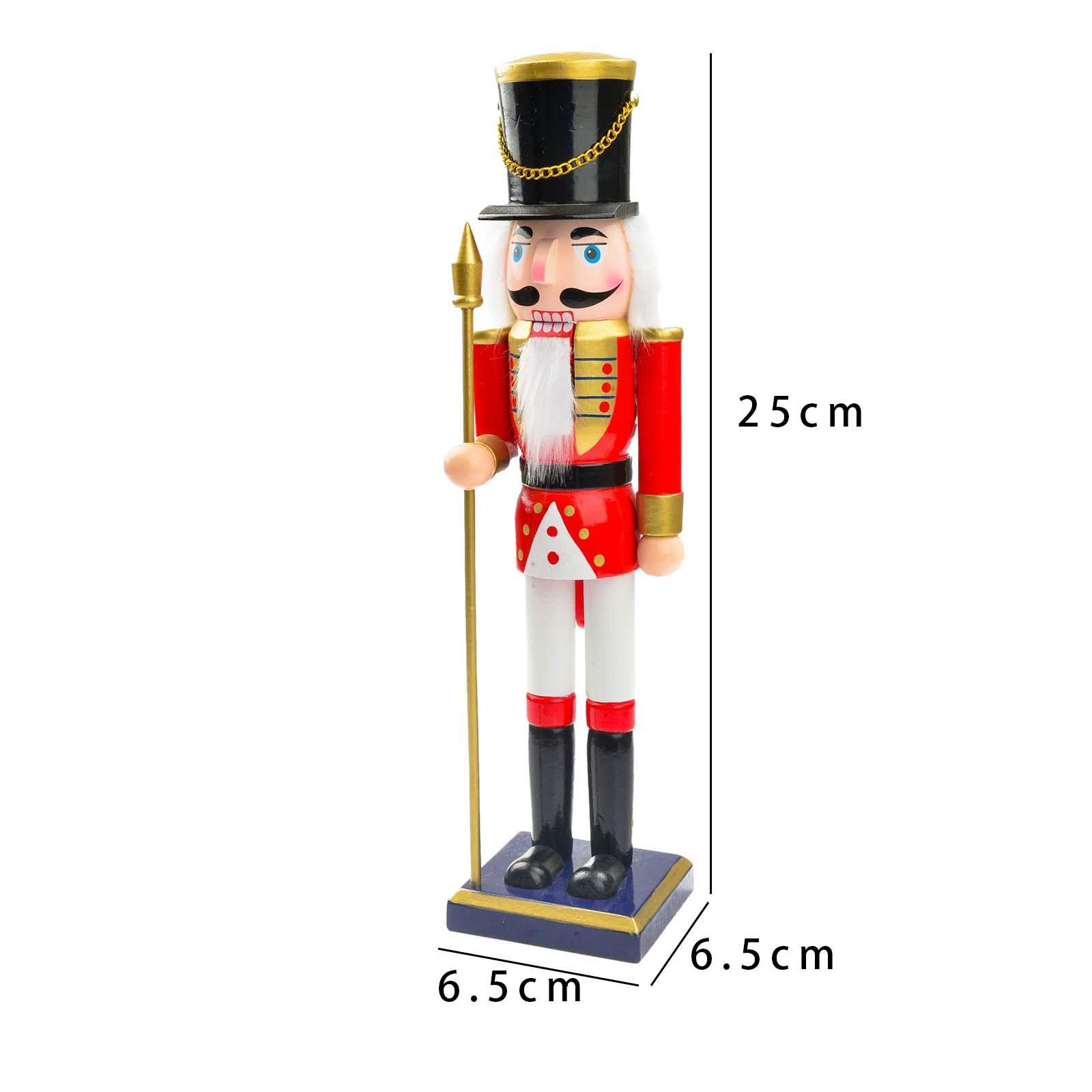 25cm Wooden Christmas Nutcrack - Nutcracker Figurine avis et prix