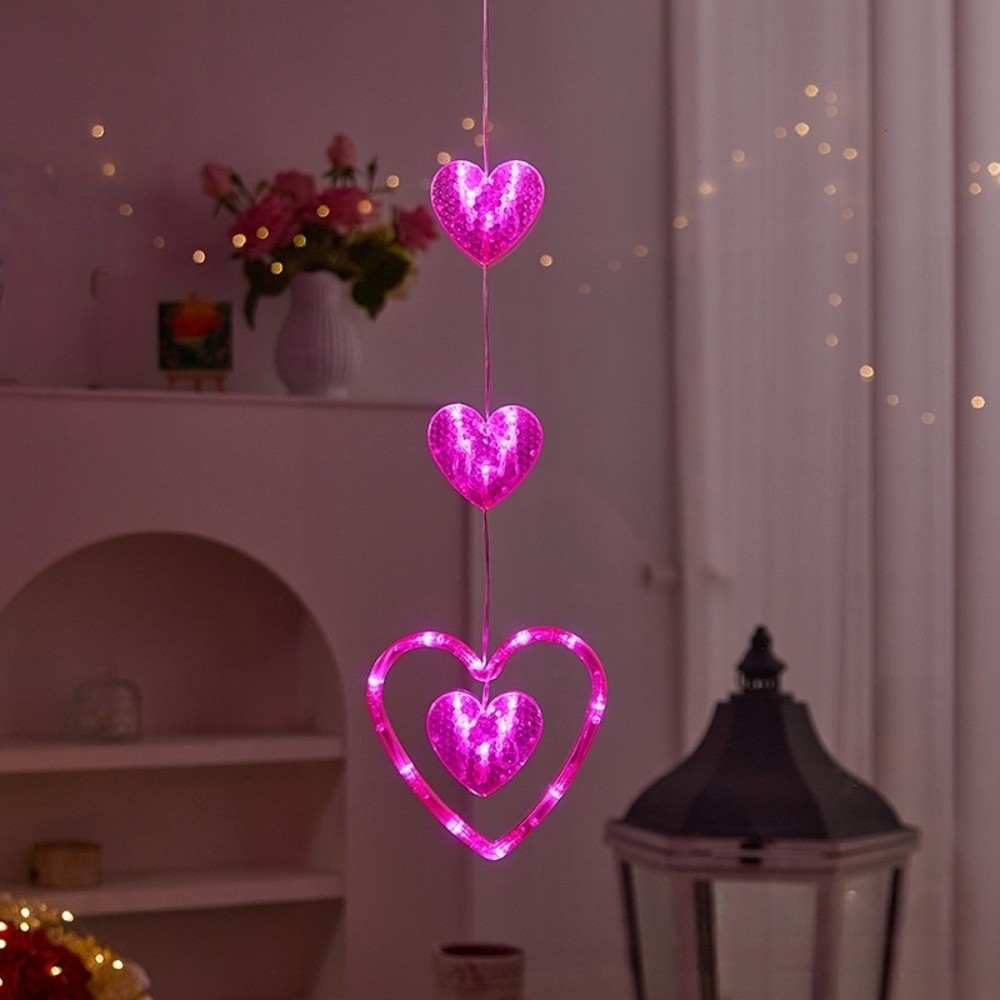Creative Heart Curtain Fairy L - Led Fairy String Lights avis et prix