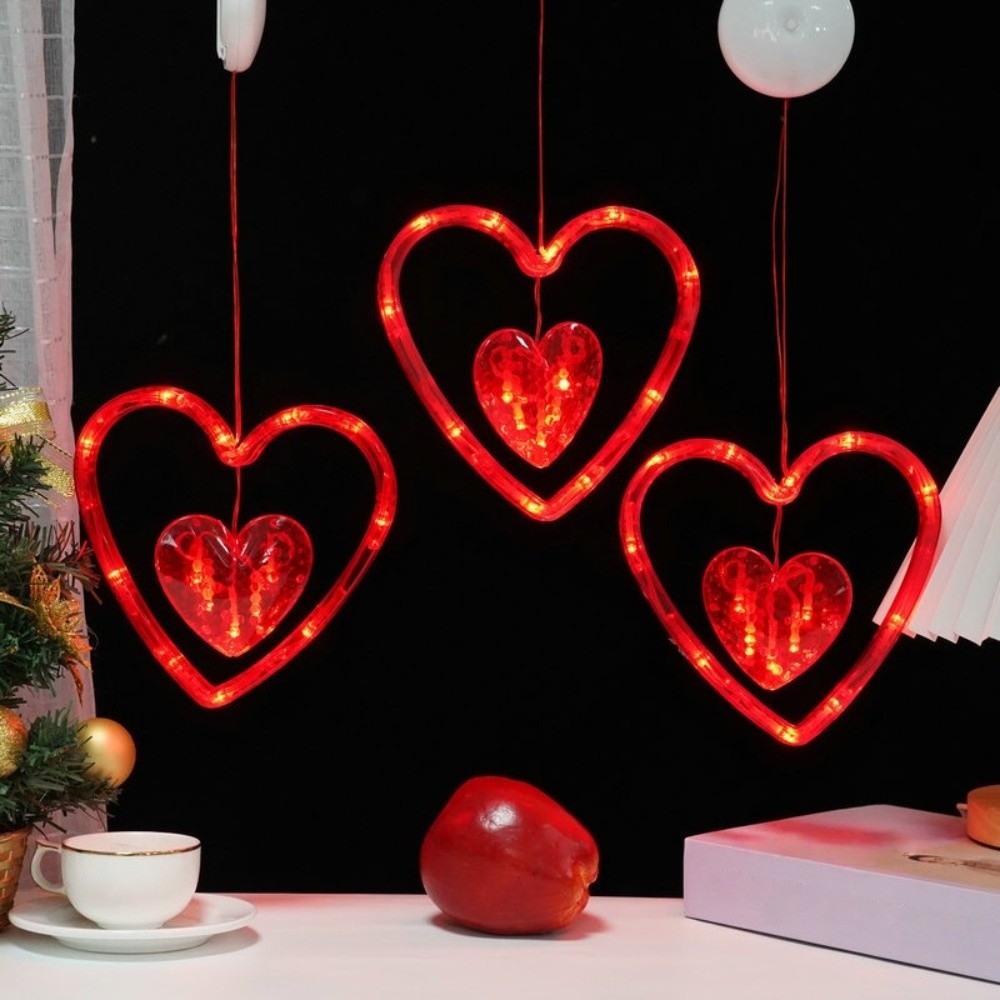 Creative Heart Curtain Fairy L - Led Fairy String Lights avis et prix