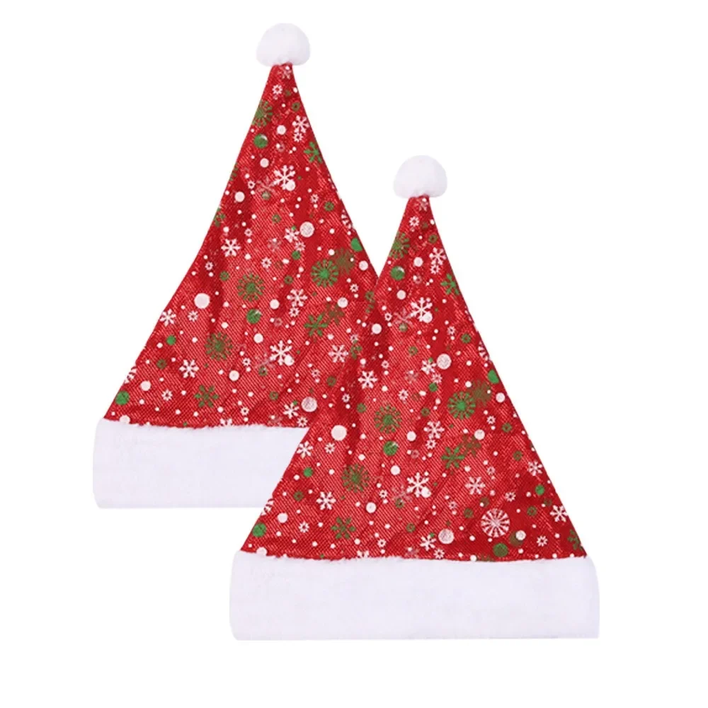 Thick Christmas Hat Red Checke - Santa Hat Plush avis et prix