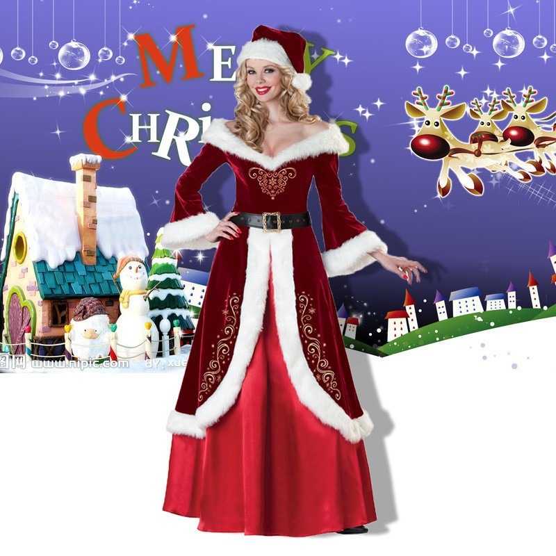 Santa Claus Costume Women Men  - Elf Costume Christmas avis et prix