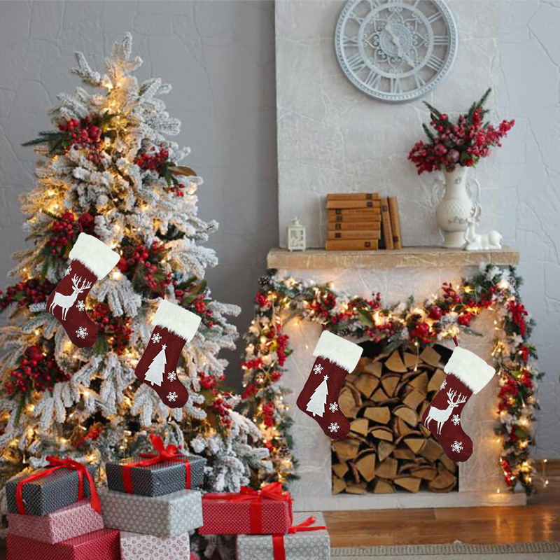 Christmas Socks With Led Light - Christmas Stocking Hanging avis et prix