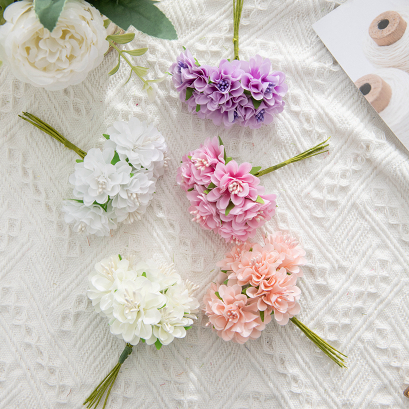 18Pcs Artificial Flowers Stame - Christmas Wreath Fake avis et prix