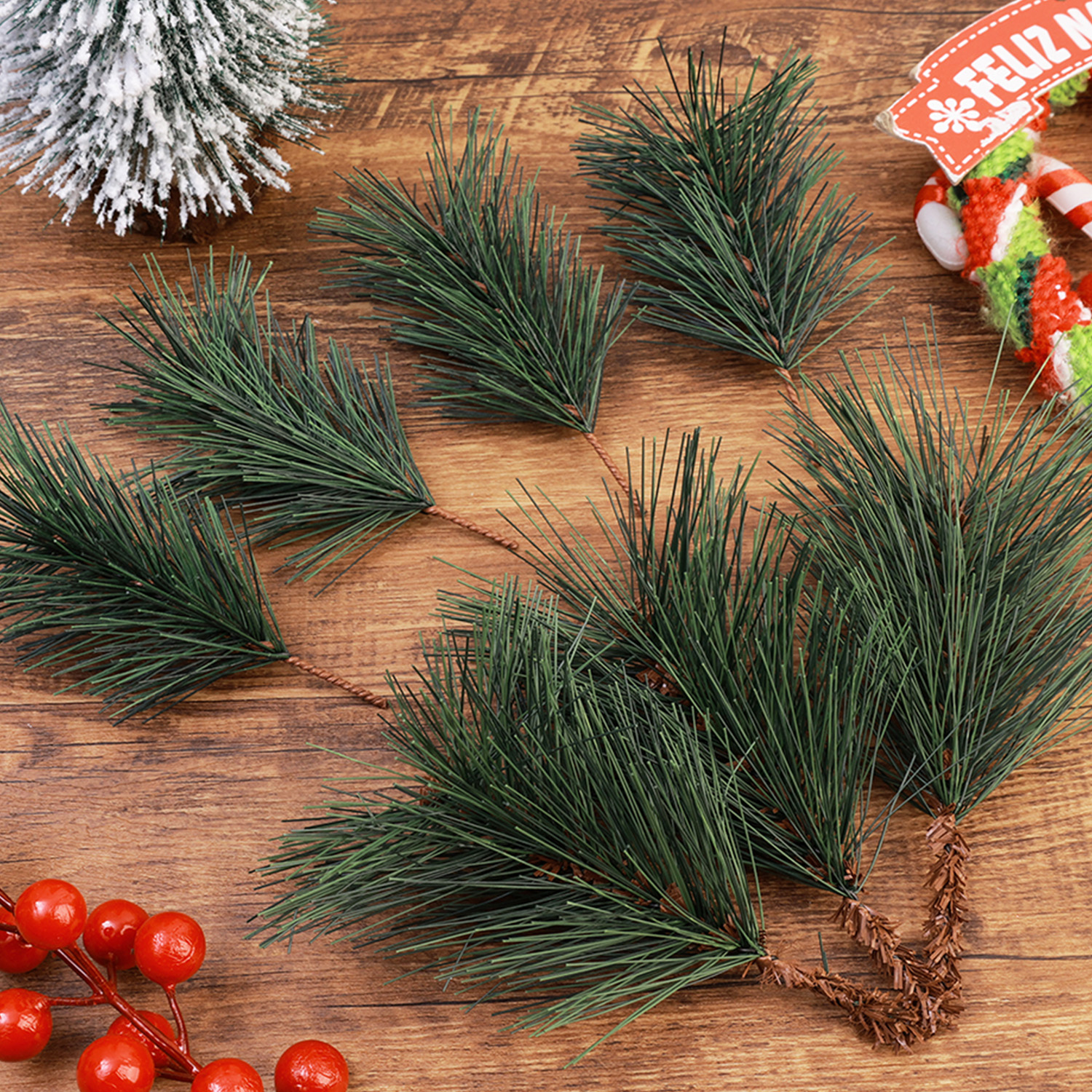Fake Tree Leaves Branches Arti - Christmas Tree Artificial avis et prix