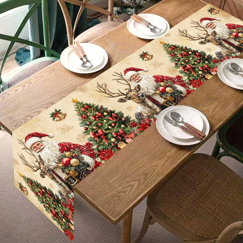 Vintage Christmas Table Runner - Christmas Table Runner avis et prix