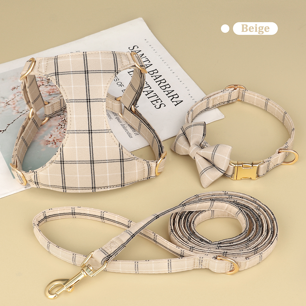 3pcs/set Dog Collar Harness le - Christmas Throw Blanket avis et prix