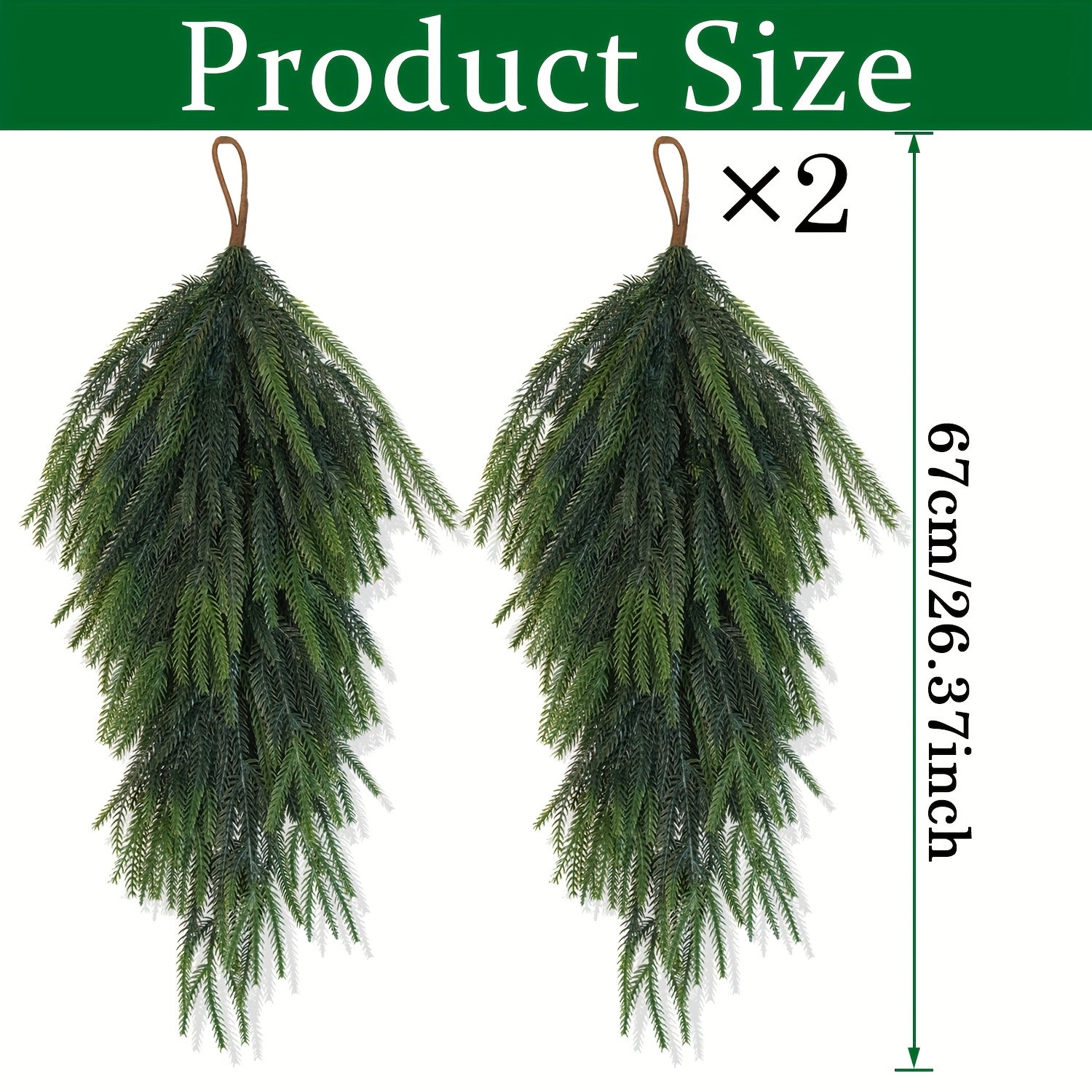 4pcs/2pcs Artificial Pine Need - Christmas Tree Artificial avis et prix