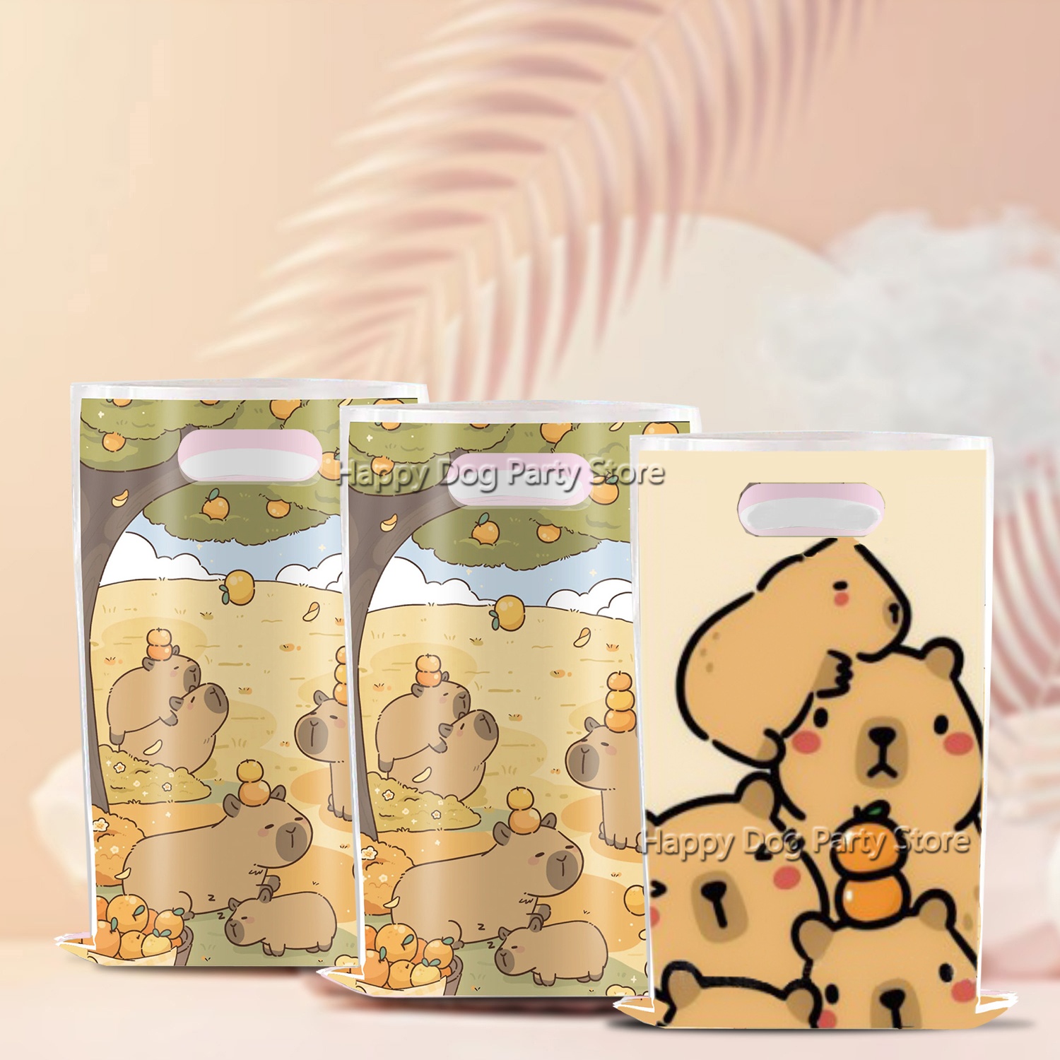 Cartoon Capybara Party Supplie - Gift Box Wrap Set avis et prix