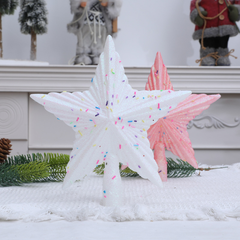 Christmas Pink Pentagon Top St - Star Tree Topper avis et prix