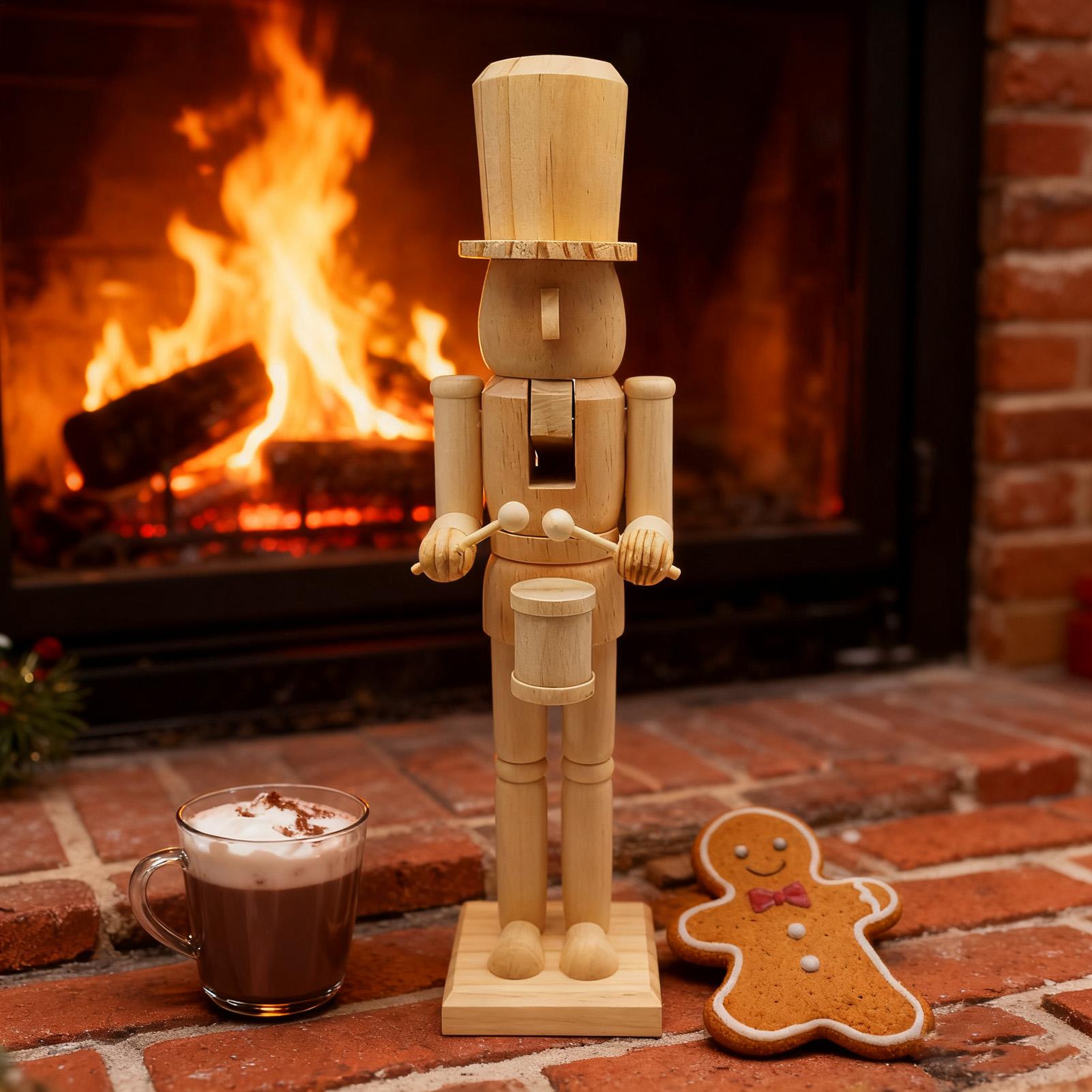 Nutcracker Decor 38cm Wooden F - Nutcracker Figurine avis et prix