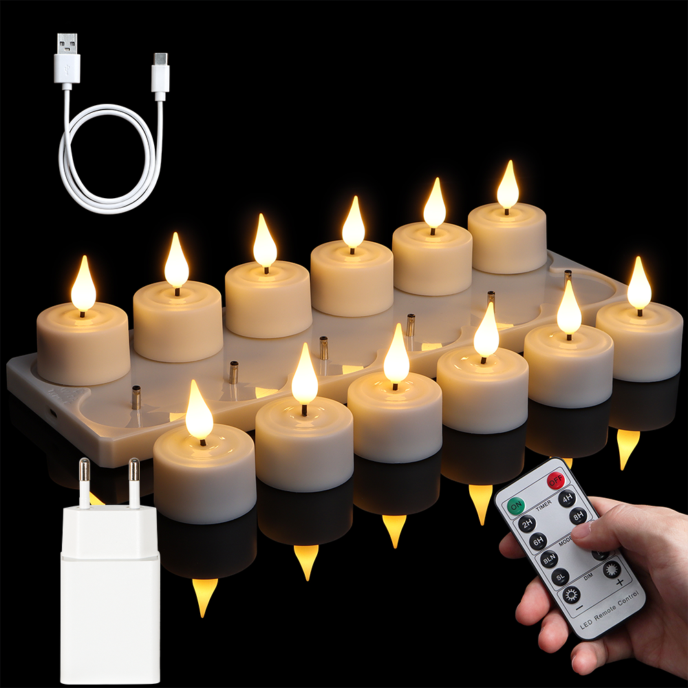 LED Candle Light Rechargeable  - Holiday Candle Set avis et prix